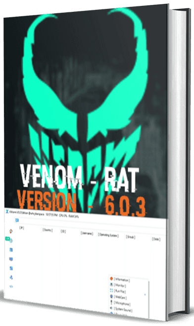 Venom RAT 6.0.3  + HVNC + SOURCE CODE (LifeTime)